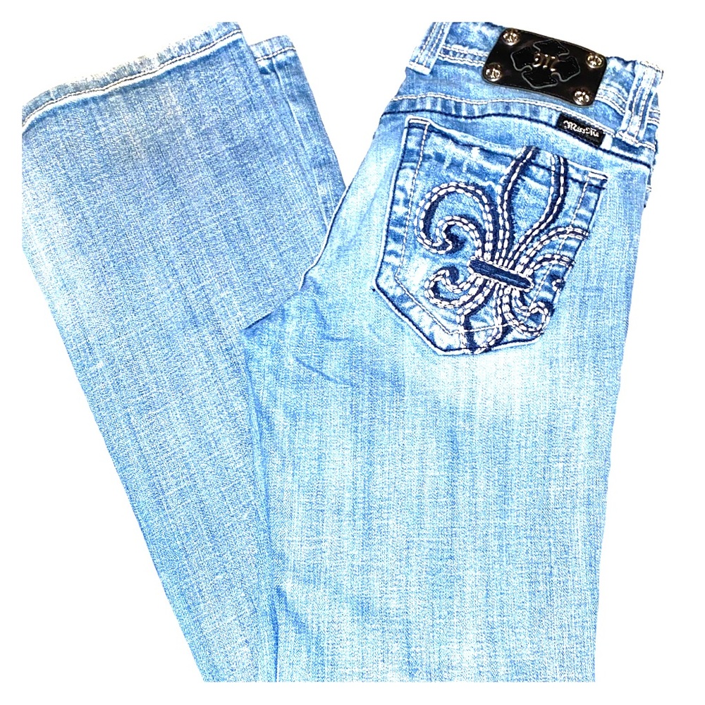 Miss Me Bootcut Distressed Jeans JP4369-L